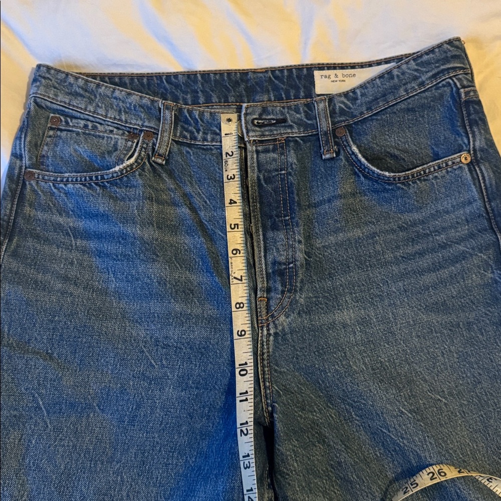 Rag & Bone Maya High Rise Shorty Wide Leg - Picture 4 of 13